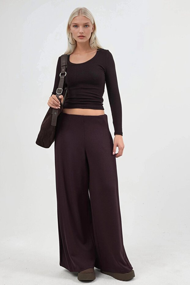 Busem Wide Leg Pleated Trousers - 7