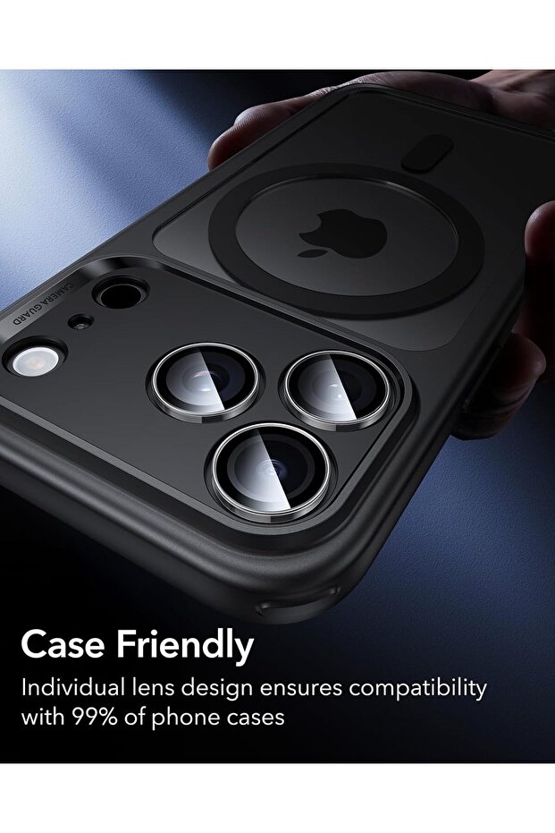 واقي عدسة الكاميرا لهاتف آيفون 16 برو ماكس - 8