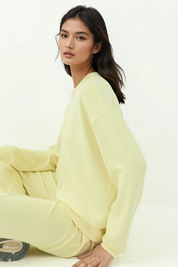 Modal Touch Basic Sweatshirt - 5