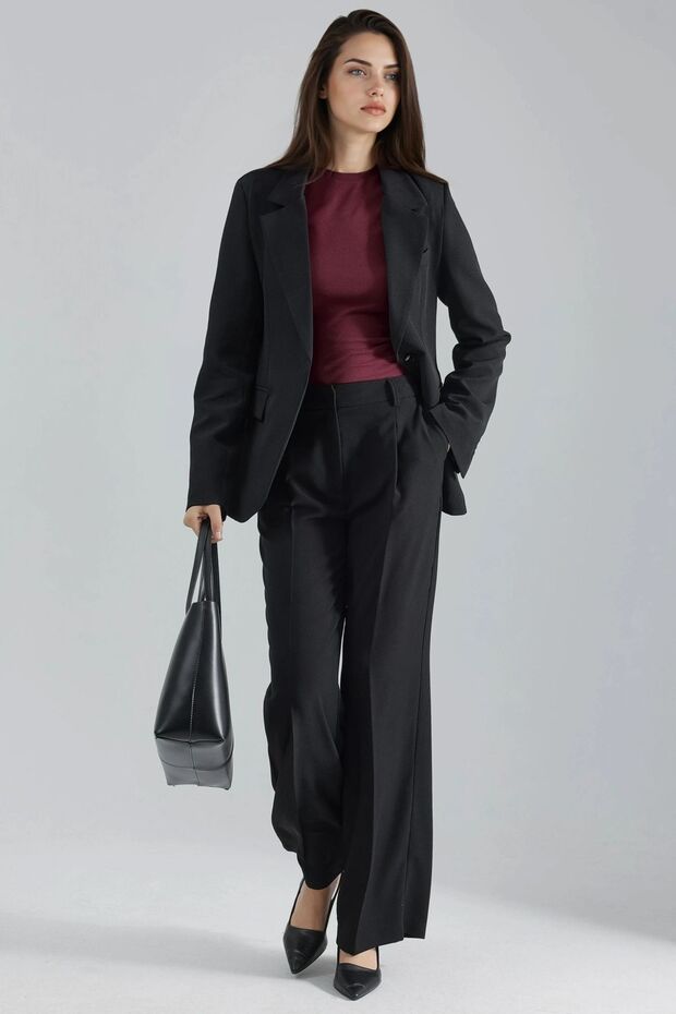 Slim Fit Blazer Jacket - 4