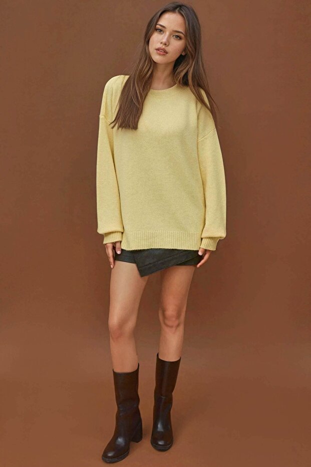 Rahat Bisiklet Yaka Triko Kazak - 4