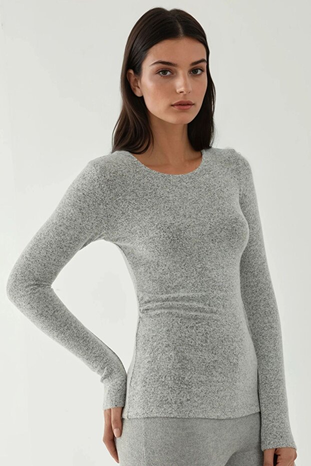 Viskon Karışımlı Basic Üst - 2