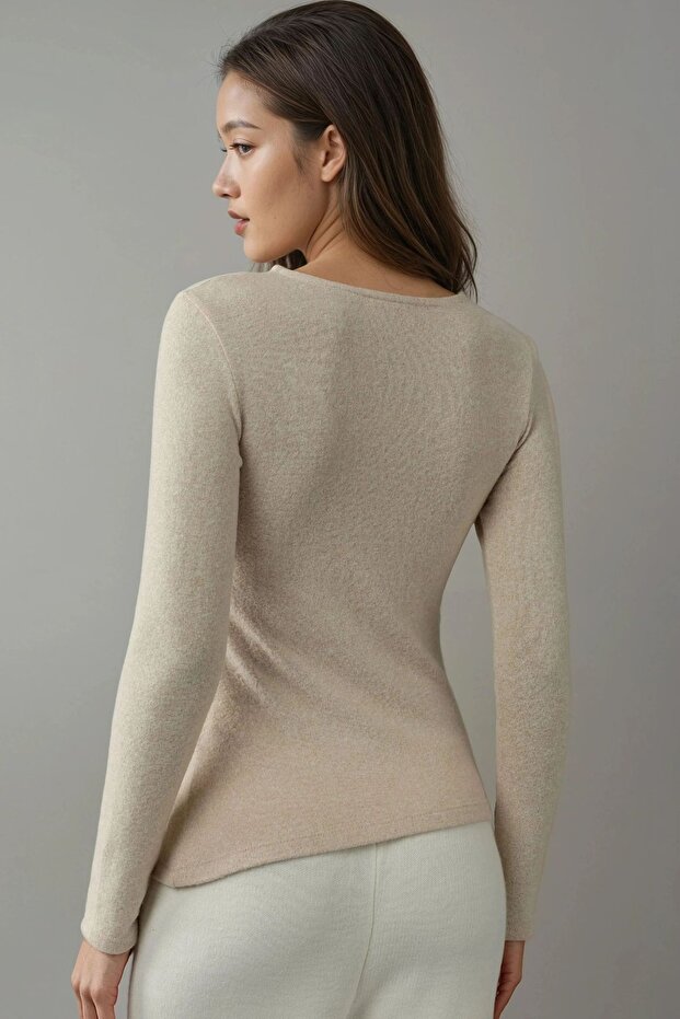 Viskon Karışımlı Basic Üst - 4