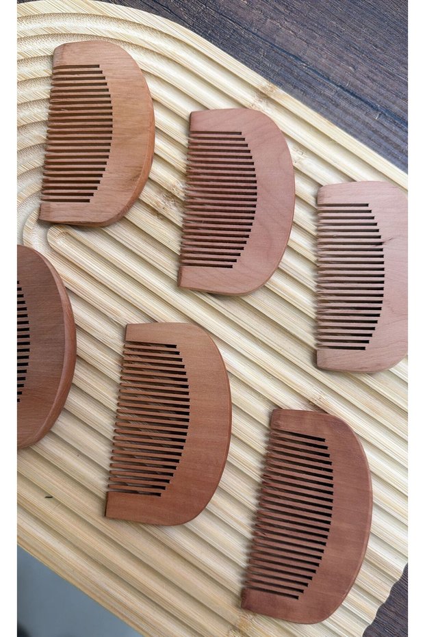 Wooden Gift Comb 5 Pieces