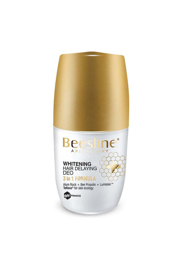 Apitherapy 48H Antiperspirant Whitening, Soothing & Hair Delaying Roll-On Deodorant for Sen