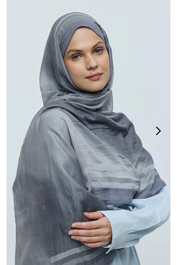 Sunset Desen Bambu Şal - 2