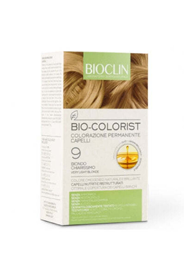 Bilin Bio-Colorist Permanent Hair Coloring Kit with Argan Oil Very Light Blonde 9