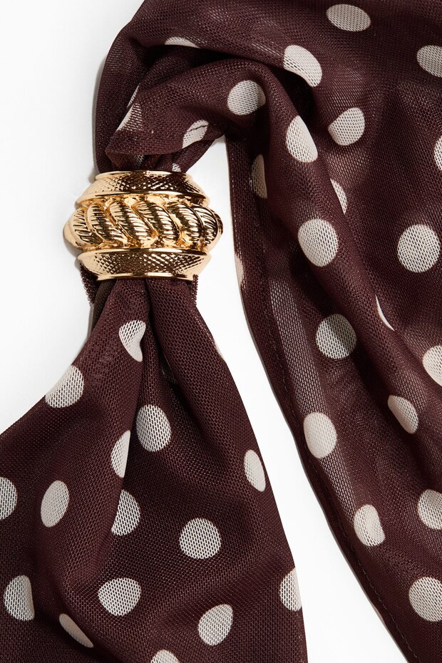 Halter Yaka File Üst - 5