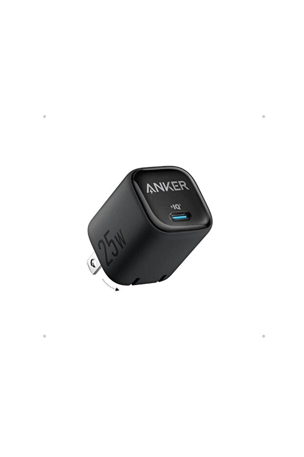 25W USB C Charger Black