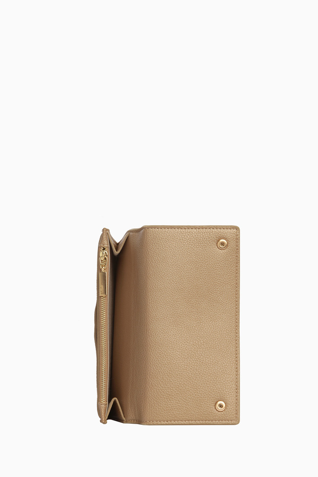 Dikdörtgen Cüzdan - Altın - 3