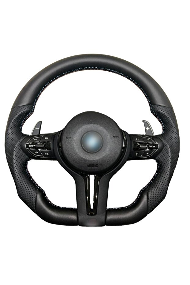 Sport steering wheel compatible with BMW Series E90/E91/E92/E93/E83/E84/E87/E70/E71 - 1