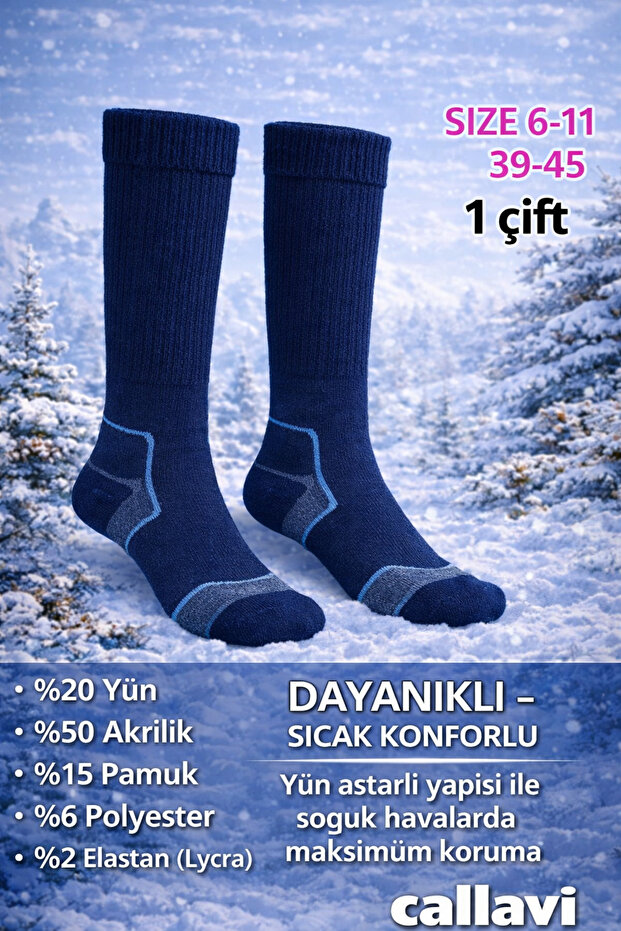Thermal Outdoor Camping Cotton Breathable Men's Winter Thick Socks