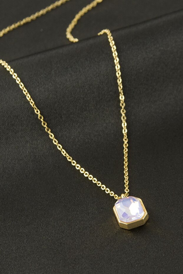 قلادة مستطيلة من الفولاذ - 1