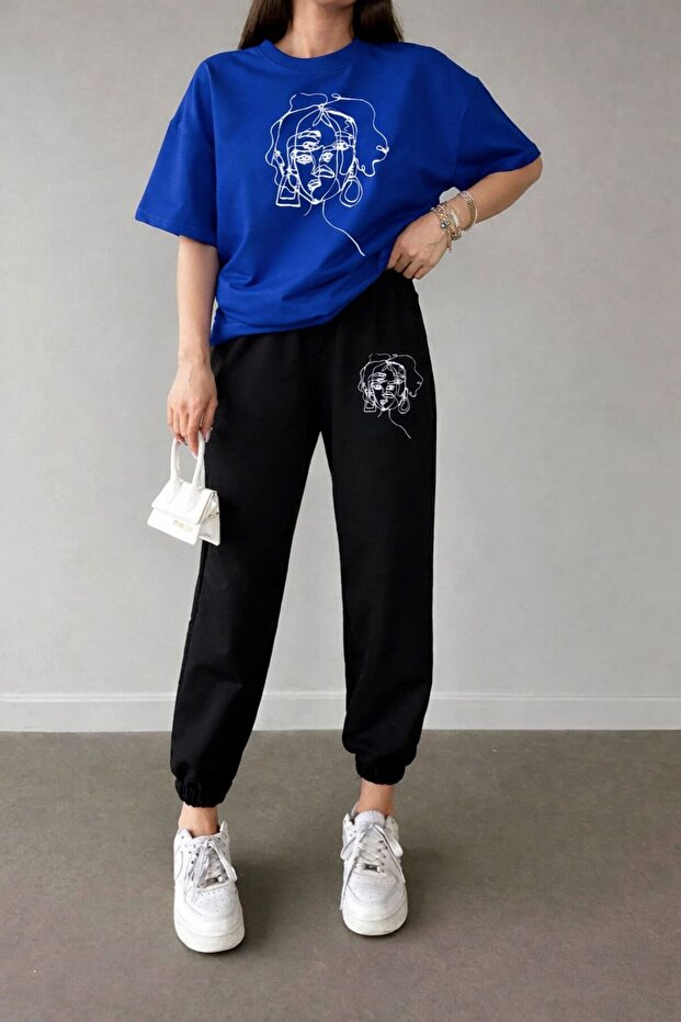 Women's Tracksuit T-Shirt Set