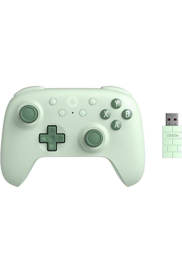 وحدة تحكم لاسلكية 8Bitdo Ultimate 2C لأجهزة الكمبيوتر التي تعمل بنظامي التشغيل Windows وAndroid، بمعدل استجابة 1000 هرتز، وحساسية هول. - 1