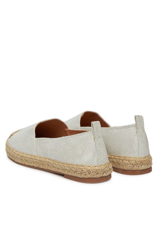 espadrile damă albe S289-5