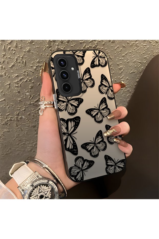 Samsung Galaxy A54 Compatible, Stylish Butterfly Pattern, High-Quality Impact-Protective Phone Case