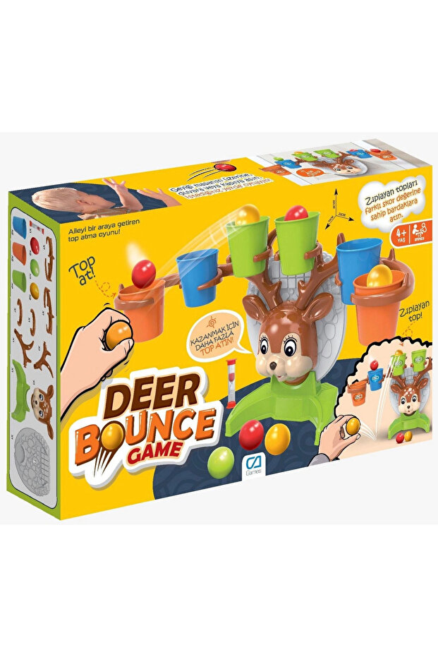 لعبة القفز على شكل غزال - 1