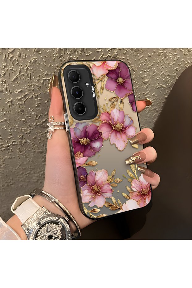 Realme C65 4g Compatible, Lightweight Luxury Floral Print , Shock Protective Phone Case
