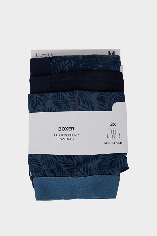Regular Fıt Baskılı 3lü Boxer E5043AX25AU - 7