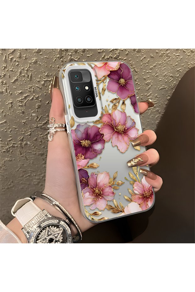 Tecno Camon 40 Compatible, Lightweight Luxury Floral Print , Shockproof Phone Case