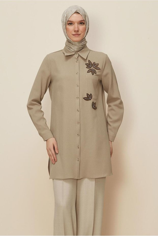 Shirt Collar Tunic 45943