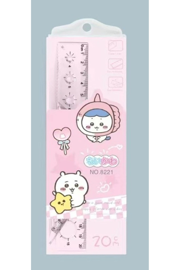 طقم أدوات هندسية شفاف - 1