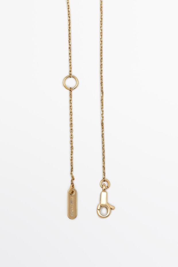 Mini soyut uçlu kolye - 5