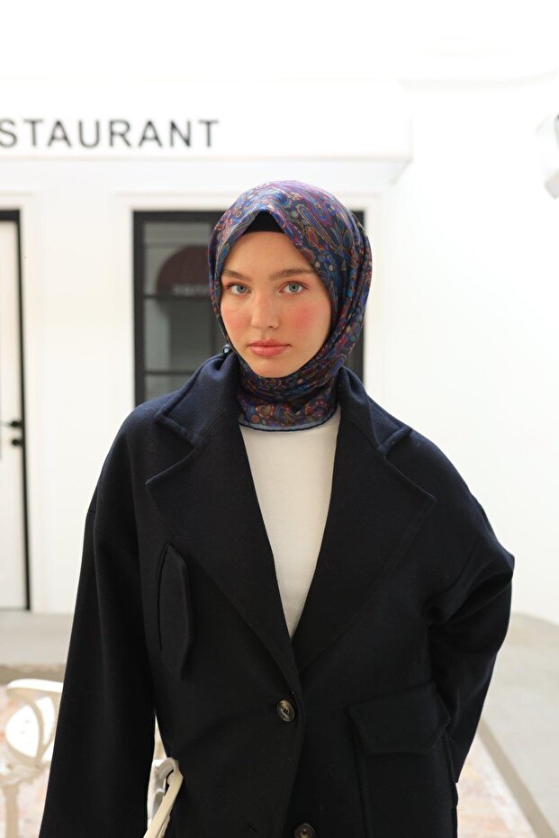 73071-02 Model eșarfă moale - 3