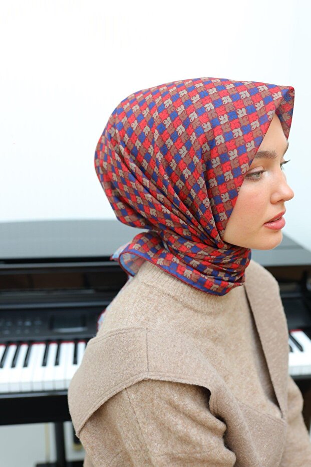 73073-36 Model eșarfă moale - 6