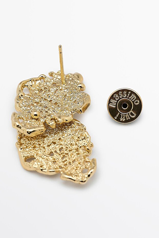 Soyut parçalı küpe - 5