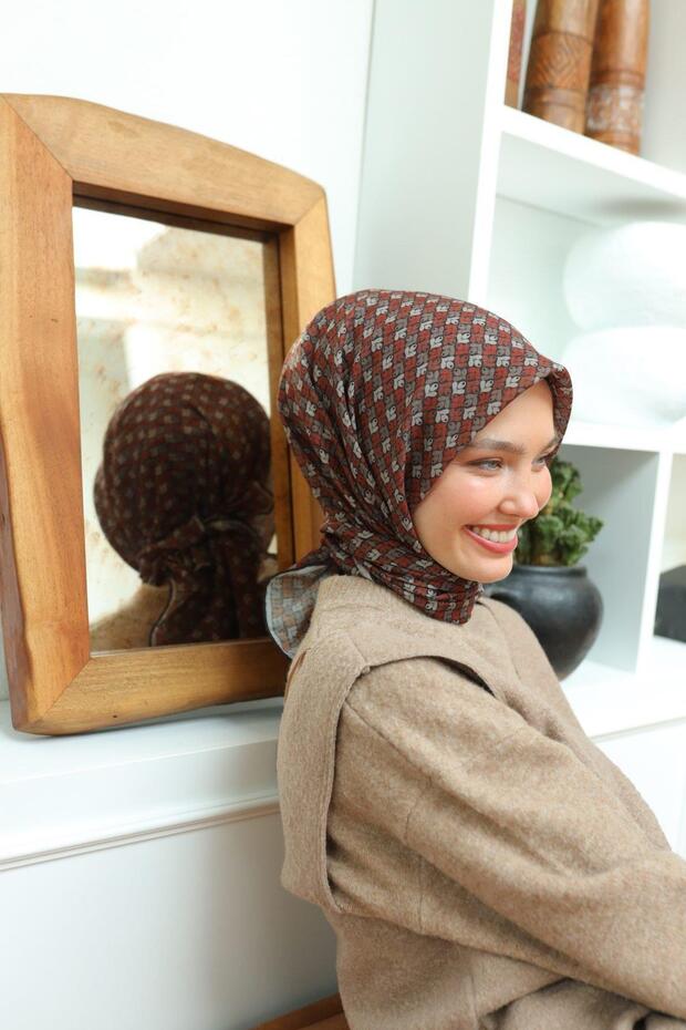 73073-40 Model eșarfă moale - 3