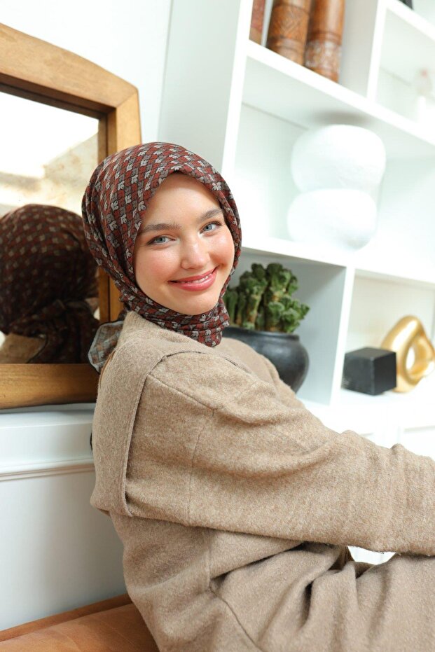 73073-40 Model eșarfă moale - 2