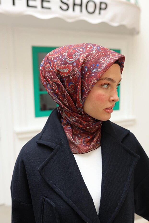 73071-28 Model Eșarfă Moale - 5