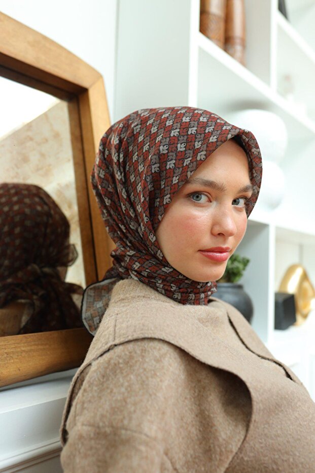 73073-40 Model eșarfă moale - 6