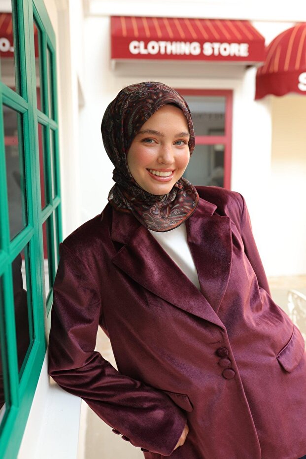 73071-37 Model eșarfă moale - 4