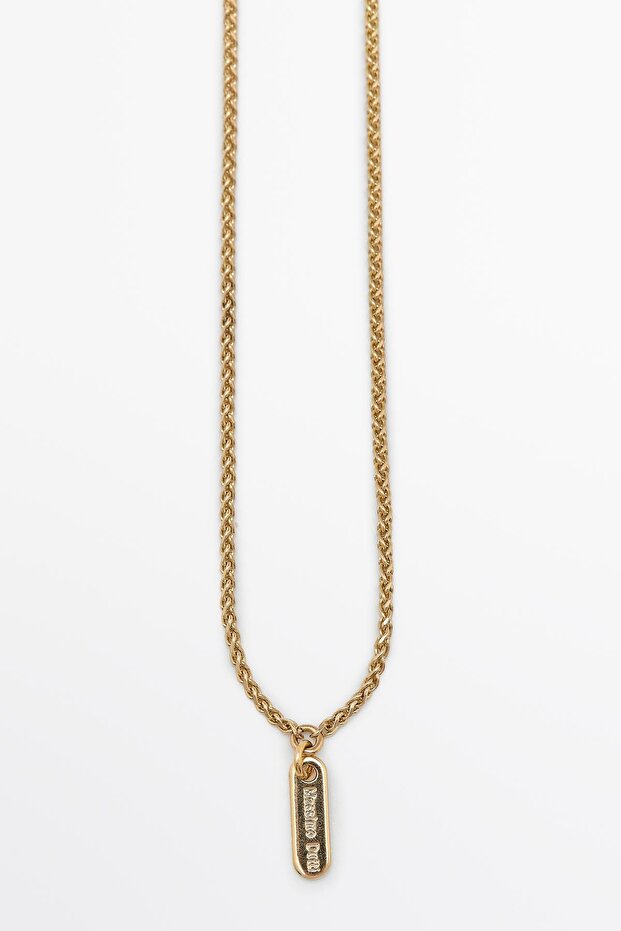 Soyut uçlu kolye - 5