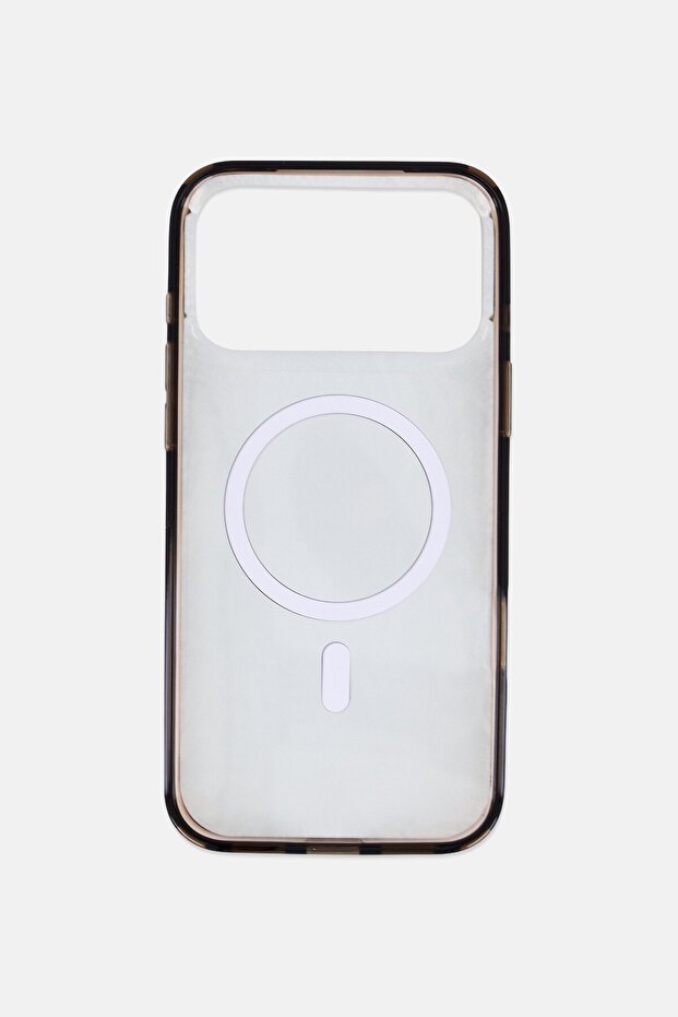 جراب هاتف آيفون 17 برو ماكس ماج سيف بنقشة جلد الثعبان، متعدد الألوان - 3