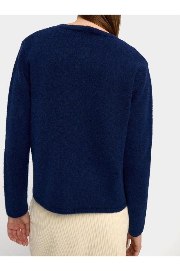 Fırfırlı Örme Hırka - 4