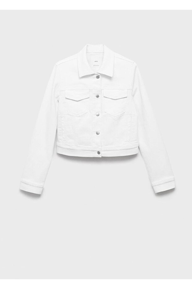 Cepli denim ceket - 3