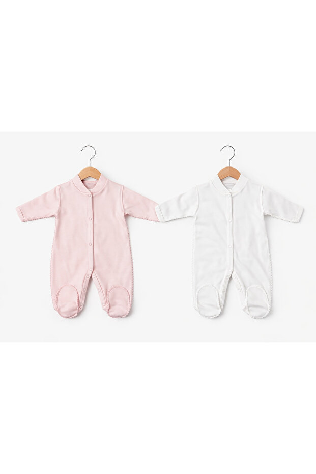 2-Piece Baby Romper with Gloves