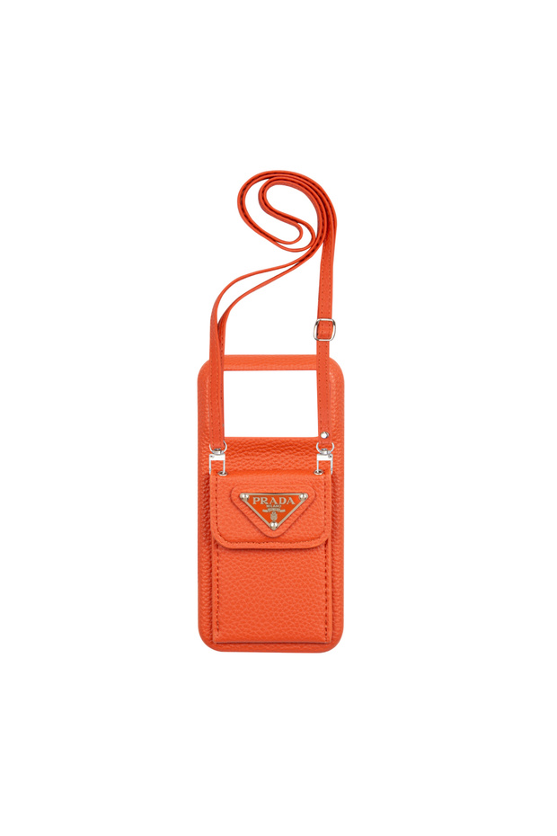 Orange Strap Card Holder Phone Case Dk369 iPhone 17 Promax