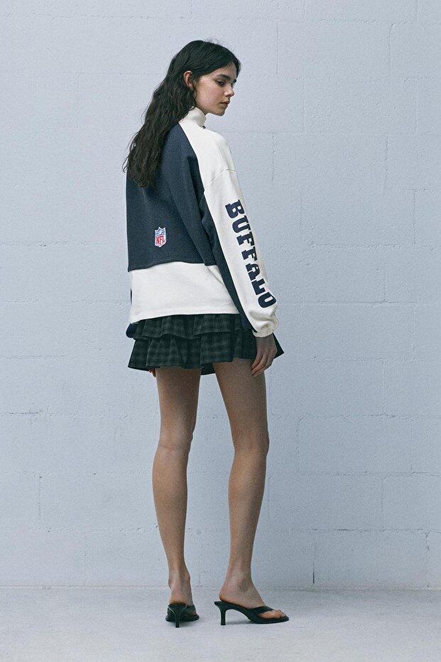 NFL fermuar yakalı sweatshirt - 2