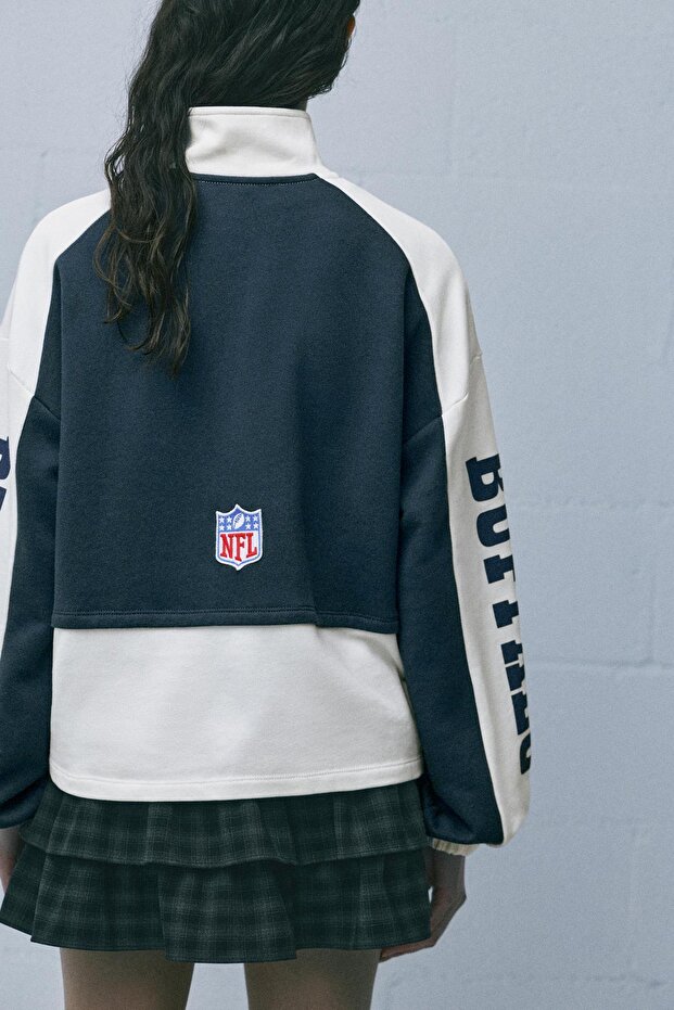 NFL fermuar yakalı sweatshirt - 4