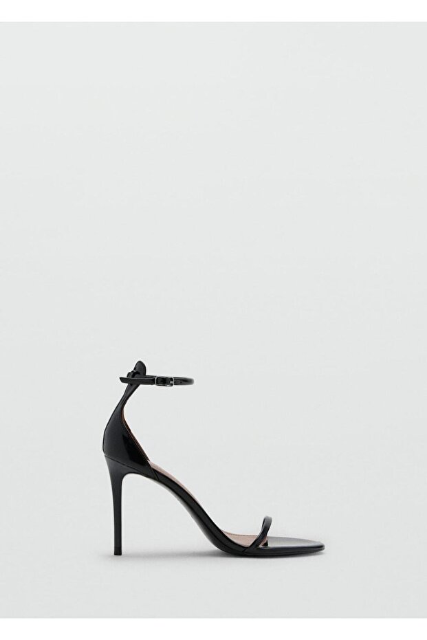 Topuklu bantlı sandalet - 3