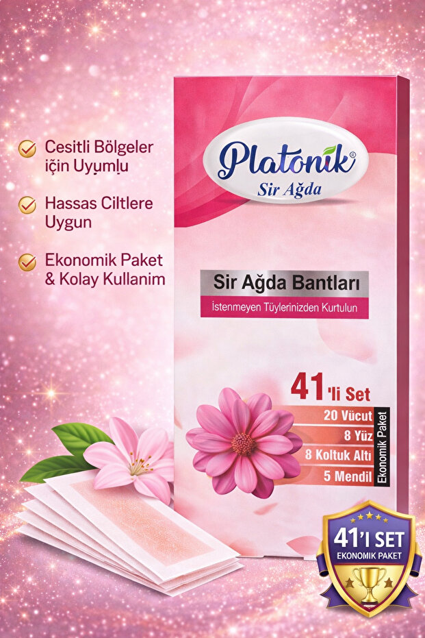 41 Parça Ekonomik Ağda Seti Pudralı