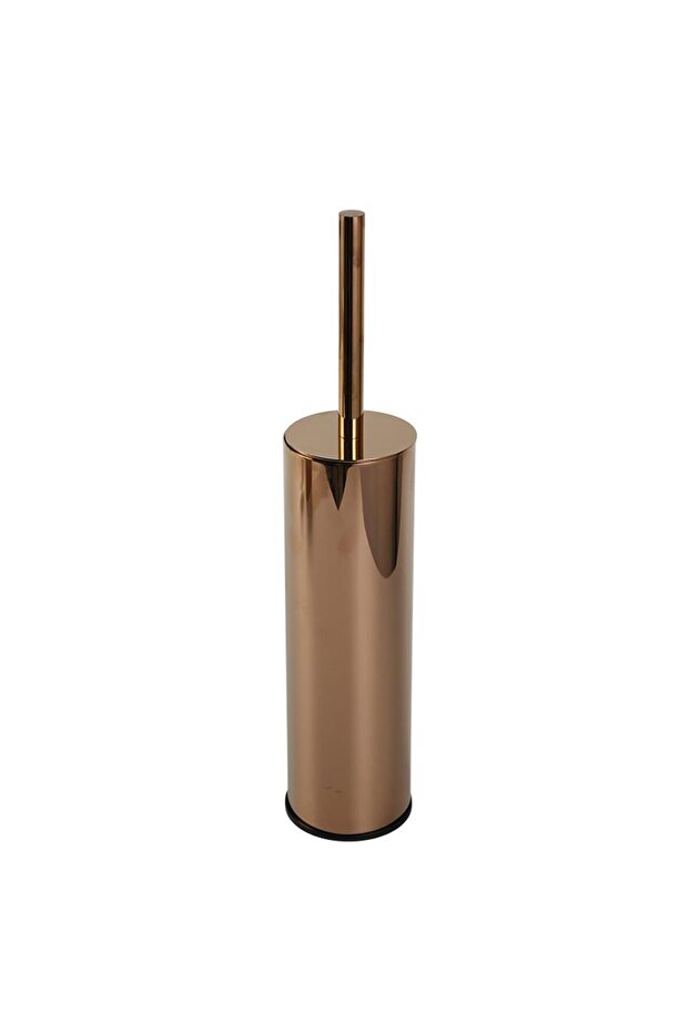 Round Toilet Brush Holder Floor Mounted Copper Kbw-811Rs