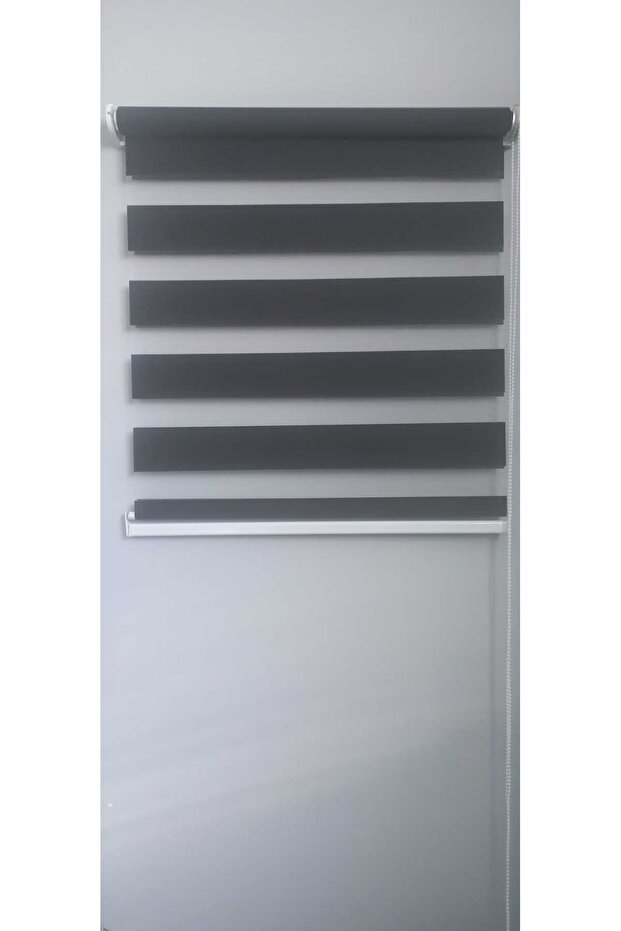 SİYAH RENK ZEBRA STOR - 3