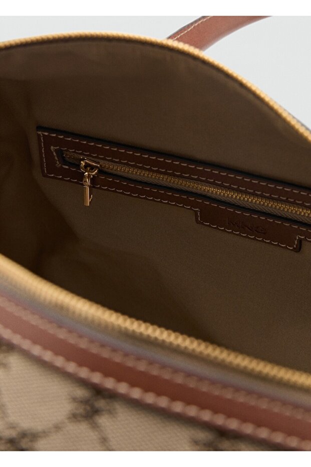 Jacquard logolu bowling çantası - 4