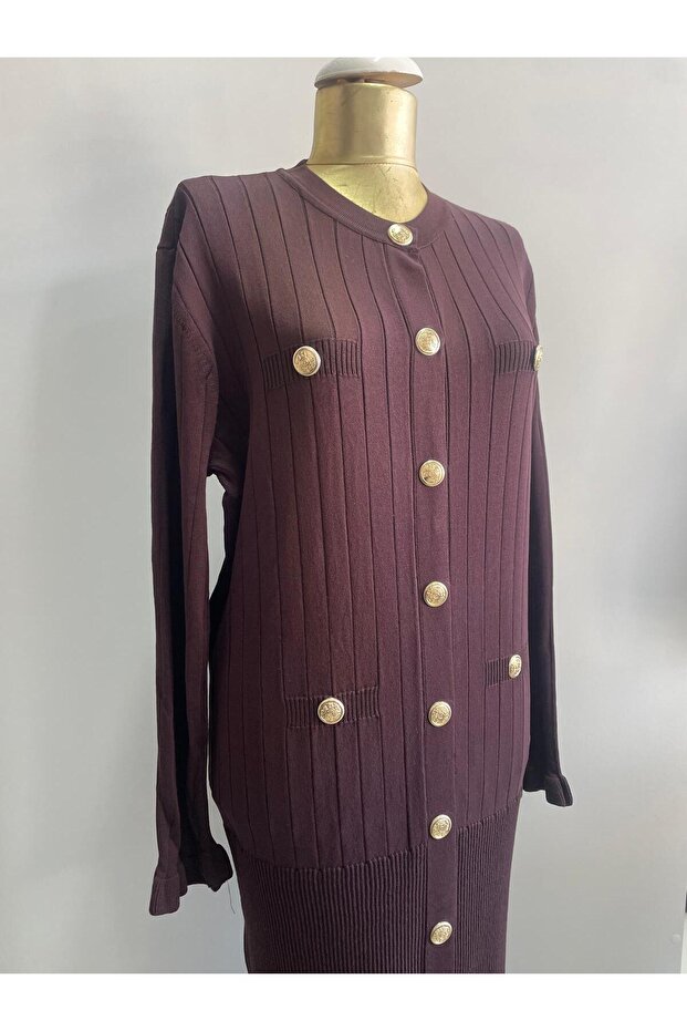 merserize triko elbise - 1